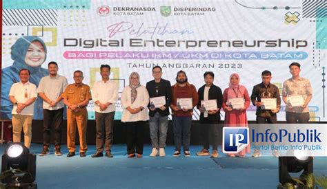 Infopublik Pelatihan Digital Entrepreneurship Bagi Pelaku Ikm Ukm Di