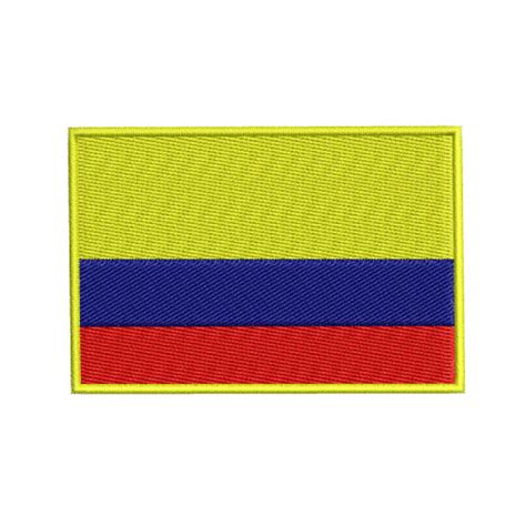 Columbian Columbia Flag Embroidery Design