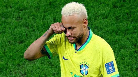 Neymar Llora Tras Eliminación De Brasil N