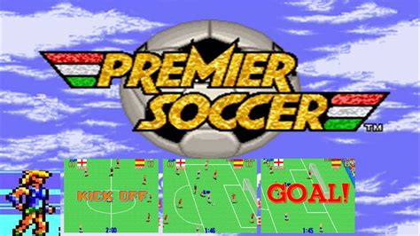 ARCADE MAME Premier Soccer Longplay Konami 1993 YouTube