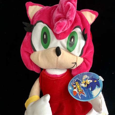 Mavin Sonic The Hedgehog Amy Rose Plush 15 Toy Network Sega Nwt