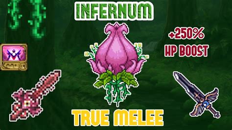 Terraria Calamity Infernum Plantera TRUE MELEE HP Boss Boosted To