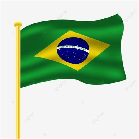 Mão Desenhar Bandeira Do Brasil Png Brasil Bandeira Brasileiro