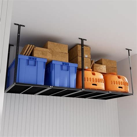 Amazon TUFFIOM Overhead Garage Storage Rack 3x6 Ft Garage Ceiling