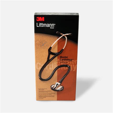 3m Littmann Master Cardiology Stethoscope Black Tube With Standard