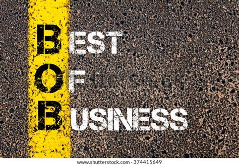 Concept Image Business Acronym Bob Best Stock Photo 374415649