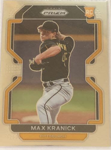 Panini Prizm Tier Ii Silver Max Kranick Rc Pittsburgh