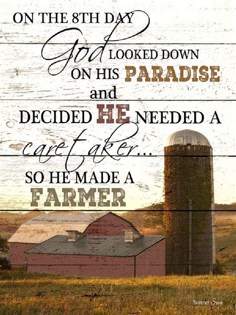 God Made A Farmer Quote - ShortQuotes.cc