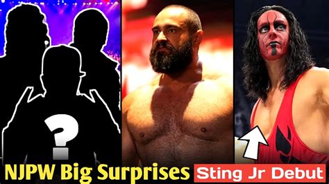 Omg Sting Jr Debut Confirmed 🤯 Njpw Top Wrestlers Coming To Aew