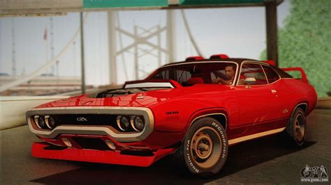 Plymouth Gtx Tuned V For Gta San Andreas