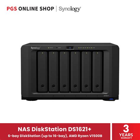 Synology NAS DiskStation DS1621 อปกรณจดเกบขอมลบนเครอขาย 6