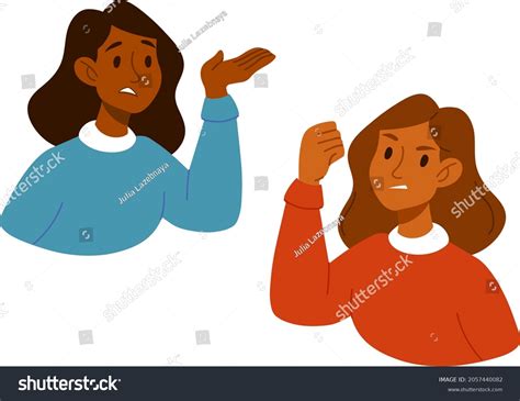 12,794 Two Girls Arguing Images, Stock Photos & Vectors | Shutterstock