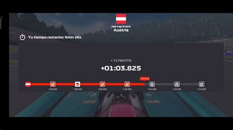 Mi Nuevo R Cord Personal En Austria F Mobile Racing Hotlap Event