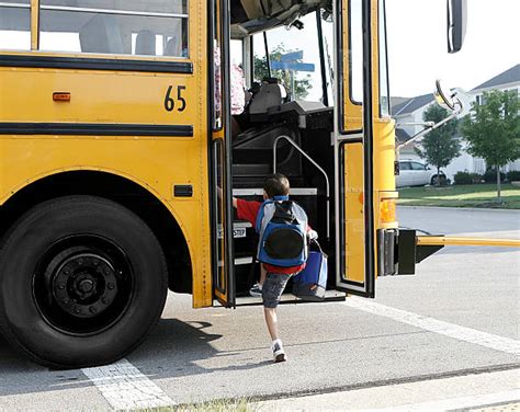 960 School Bus Door Stock Photos Pictures And Royalty Free Images Istock