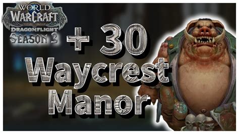 30 Waycrest Manor Fortified Incorporeal Sanguine Ret Pala PoV YouTube