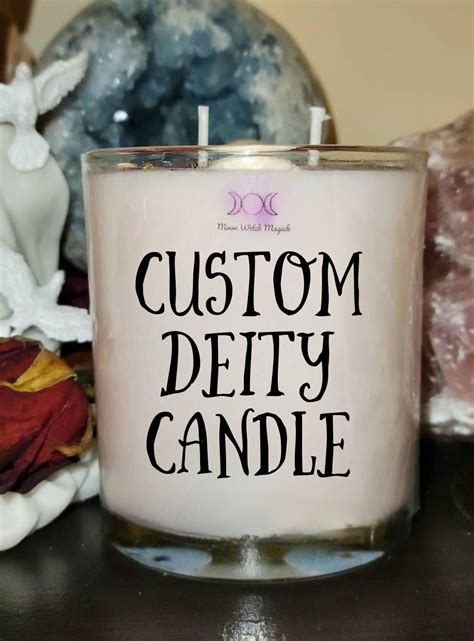 Custom Deity Candle, God Offering Candles Made to Order, 10/12/16 Oz ...