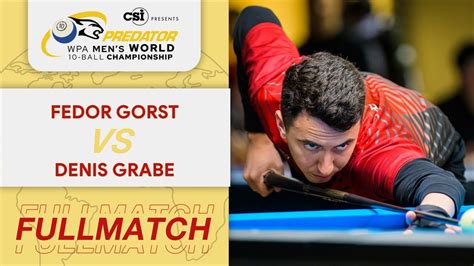 Fedor Gorst Vs Denis Grabe Wpa Men S World Ball