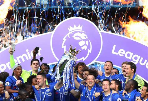 Chelsea are crowned Premier League champions for the fifth time