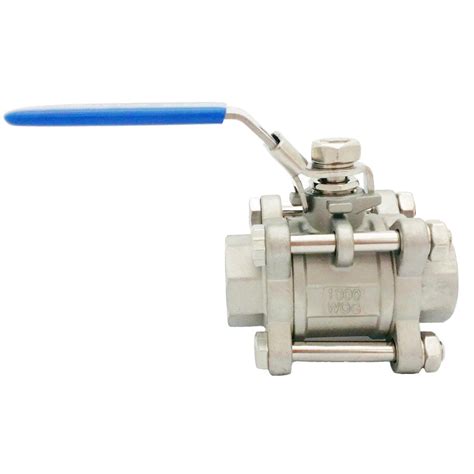 3 Pc Ball Valves 1000psi Reliable Fluid Systems