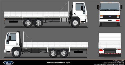 Desenhos De Nibus Caminh O Ford Cargo