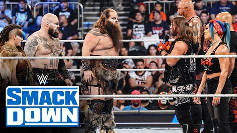 The O C Brawls With The Viking Raiders Smackdown Highlights April