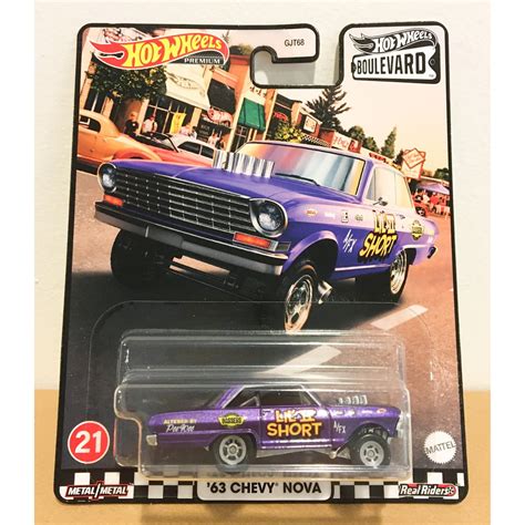 Hot Wheels Boulevard CHEVY NOVA Mattel Brand New Sealed Shopee Malaysia