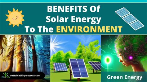 8 Benefits Of Solar Energy To The Environment