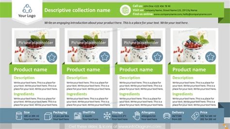 Sell Sheet Template For Food Products Professional Sales Sheet Templates