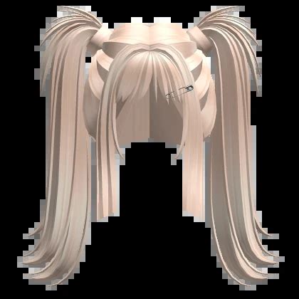 Y2K Spiky Gothic Pigtails Platinum Blonde Roblox Item Rolimon S