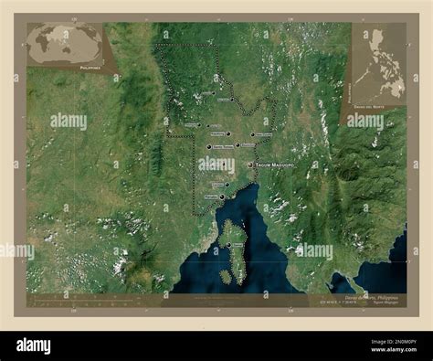 Davao Del Norte Province Of Philippines High Resolution Satellite Map