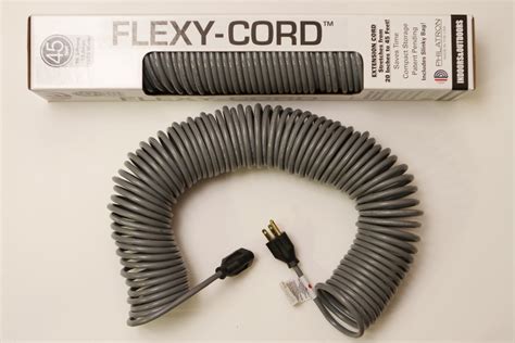 Flexy® Coiled Extension Cord