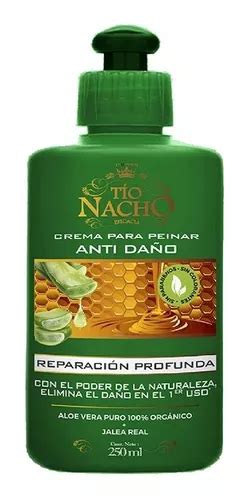 Tío Nacho Crema De Peinar Anti Daño Aloe Vera 250 Ml Cuotas sin interés