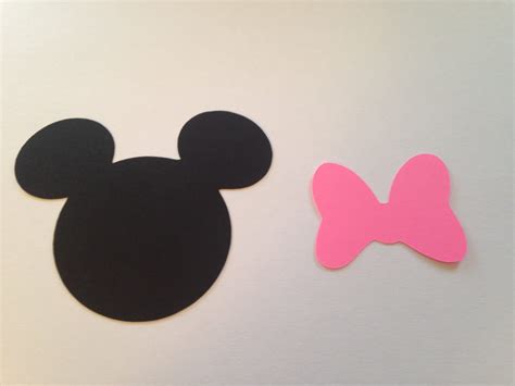 Minnie Mouse Bow Cutouts