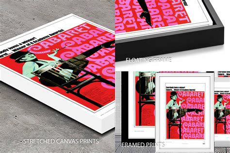 Cabaret Movie Poster - Canvas Prints Australia