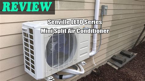 Senville Leto Series Mini Split Air Conditioner Review Youtube