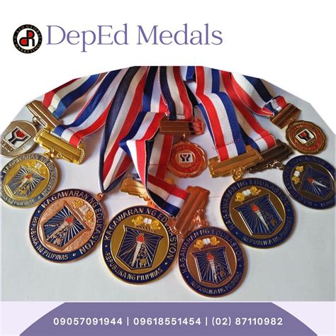 Deped Medal Medals Fully Customizable Medals Hobbies Toys