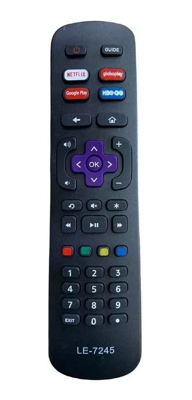 Controle Remoto Para Tv Philco K Roku Smart Netflix Youtube