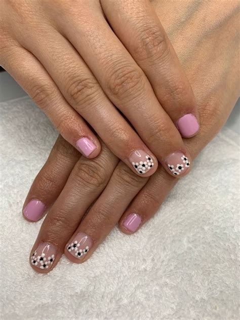 Esmaltado Semi Kapping En Gel Manicura Rusa Combinada Nails Beauty