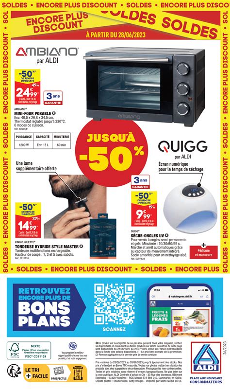 Catalogue Aldi France Du Juin Au Juillet Soldes T Jusqu