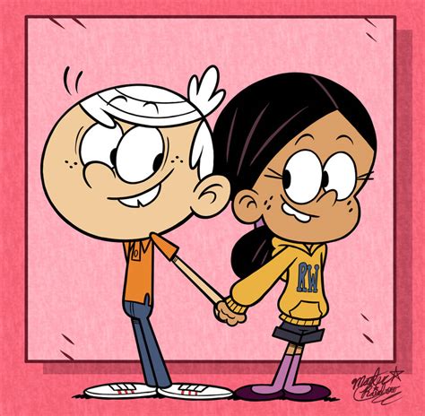 Mm Loud House Style Lincoln X Ronnie Anne By Mast3r Rainb0w On