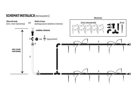 Zestaw Nawadniania Kropelkowego Professional M Z Reduktorem