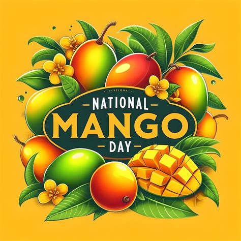 Premium Photo National Mango Day Sweet And Juicy