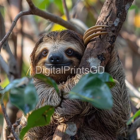 Pygmy Sloth, Endangered Species,sloth Portrait,mangrove Dweller ...