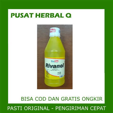 RIVANOL 100ML ANTISEPTIC PEMBERSIH LUKA ONEMED ONE MED CAIRAN