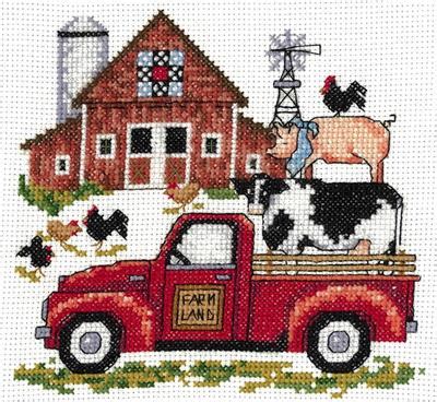 Farm Cross Stitch Kits Cross Stitch Patterns