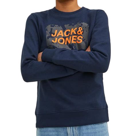 Sweat Marine Gar On Jack Jones Colauge Espace Des Marques