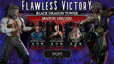 Black Dragon Tower Reforge 190 Battle Round 2 Flawless Victory By