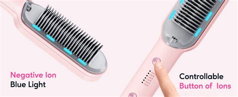 Amazon Wavytalk Hair Straightener Brush Ionic Hair Straightening