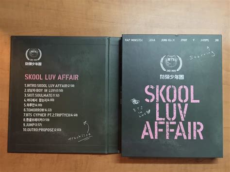 Unboxing Bts Skool Luv Affair ‘2nd Mini Album K Pop Amino