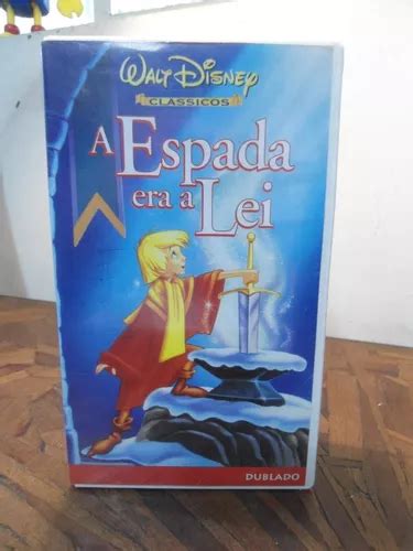 Filme Vhs A Espada Era A Lei Classicos Disney Original MercadoLivre